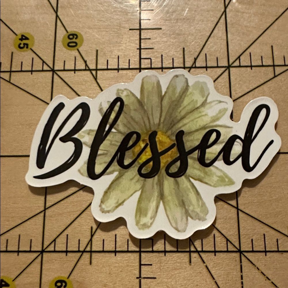 NEW Flower Daisy Aesthetic Waterproof Vinyl Sticker